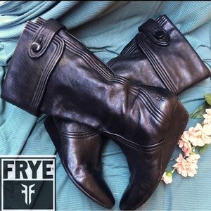 FRYE || ‘Sam Button’ Tall Boots